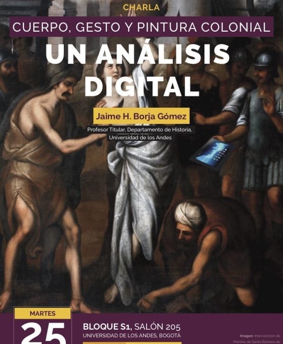 Charla con lonchera: cuerpo, gesto y pintura colonial