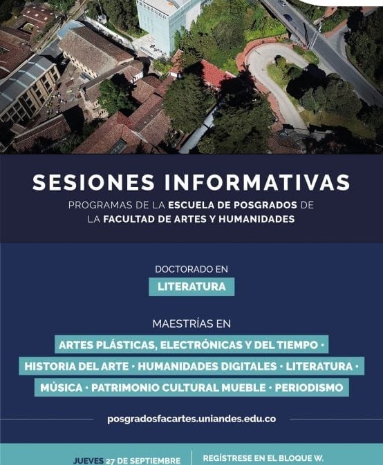 Sesiones informativas de posgrados