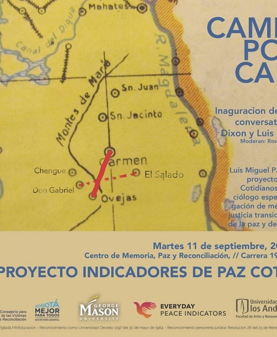 Inauguración exposición Caminar por el campo