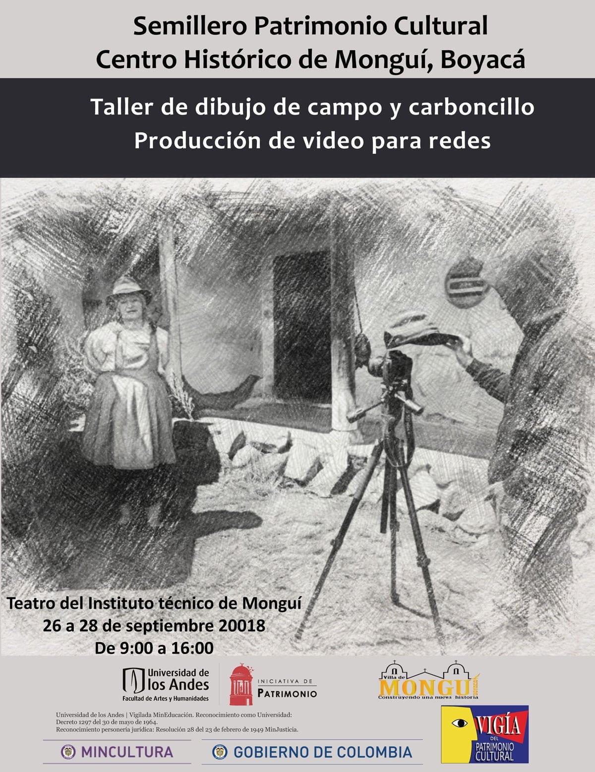 Se ofrecerá un taller de dibujo y producción de video