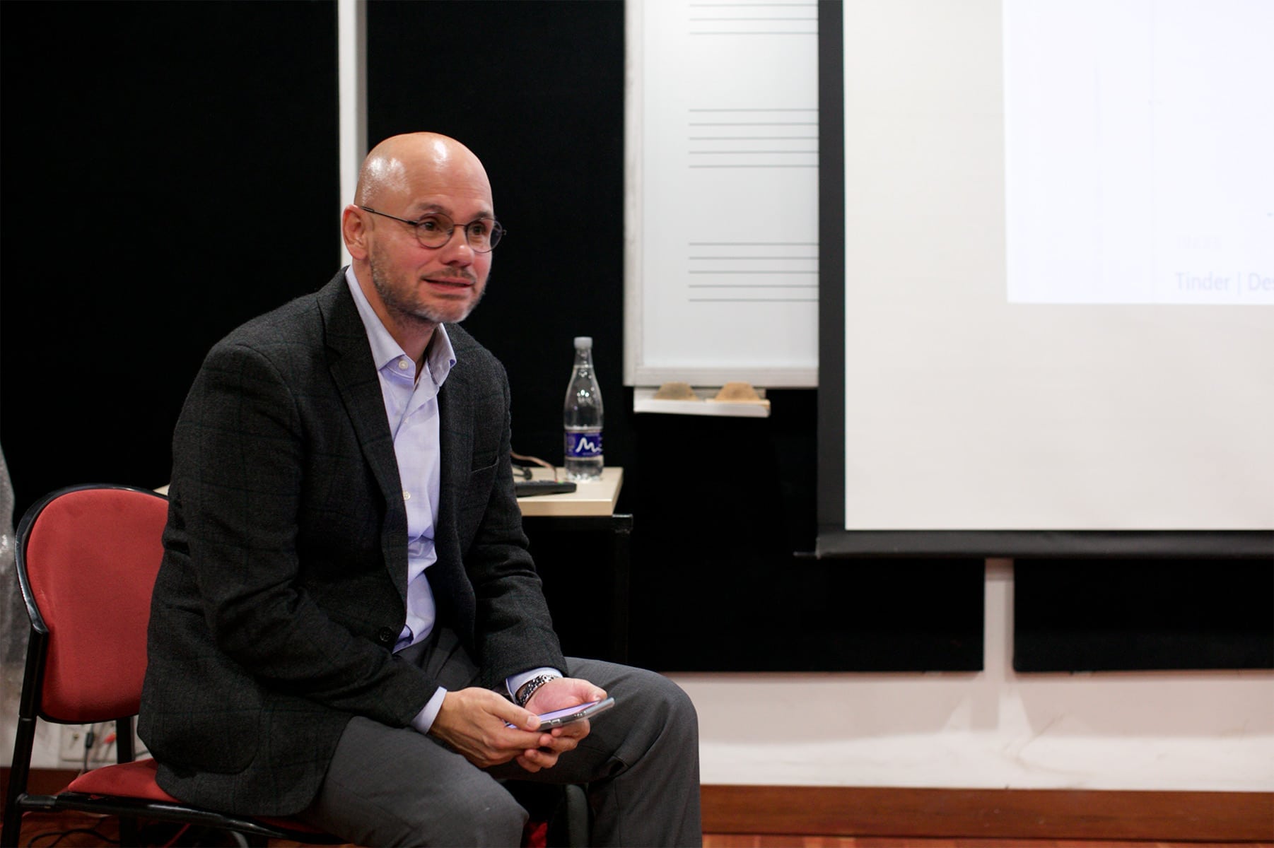 El tenor David Guzmán ofreció un taller sobre la Canción Artística Latinoamericana en la Universidad de los Andes.