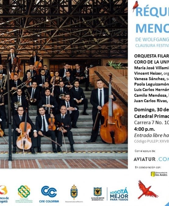 Coro Uniandes canta el Réquiem K.626 de W .A. Mozart