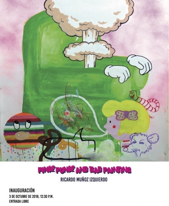 Exposición Pink Punk and Bad Painting de Ricardo Muñoz
