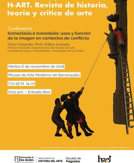 Presentación en Barranquilla de H-ART. Revista de historia, teoría y crítica de arte