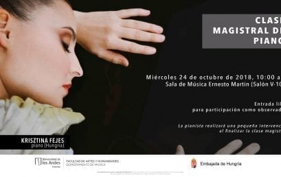 Clase magistral con la pianista Krisztina Fejes, piano (Hungría)