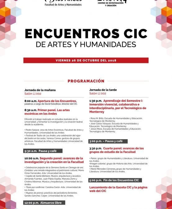 Encuentros CIC de Artes y Humanidades