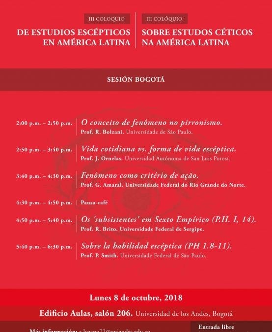 III Coloquio de estudios escépticos en América Latina