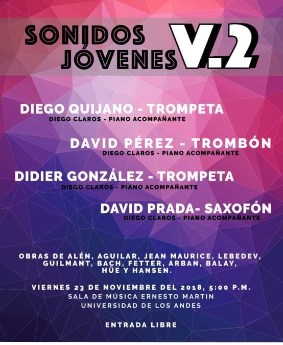 Cuarto concierto: Sonidos Jóvenes