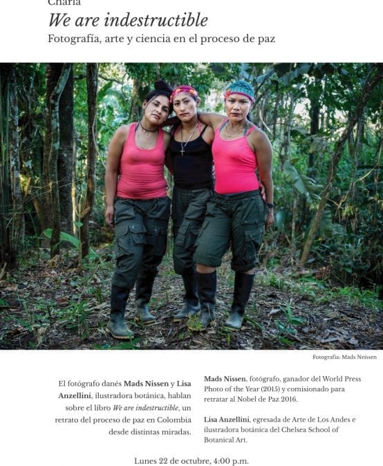 We are indestructible. Fotografía, arte y ciencia en el proceso de paz