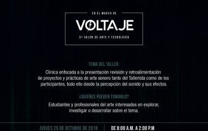 Taller sonido, percepción y efectos por Daniel Lara Ballesteros