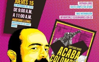 Santiago Rivas presenta su libro «Acaba Colombia»