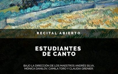 Recital de estudiantes de canto