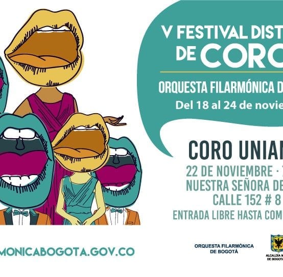 Coro Uniandes en el V Festival Distrital de Coros