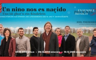 Lanzamiento del disco: Un niño nos es naçido