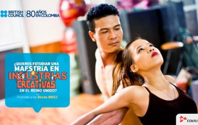 Becas BRICC para maestrías en Industrias Creativas