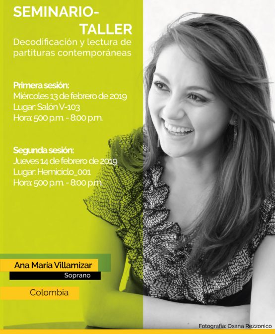 Seminario-taller: Decodificación y lectura de partituras contemporáneas