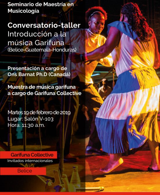 Conversatorio-taller: Introducción a la música Garifuna (Belice-Guatemala-Honduras)