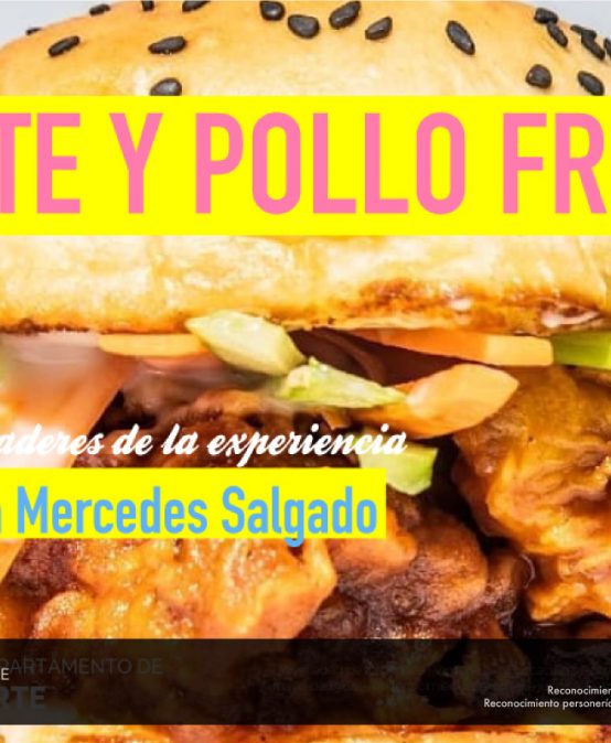 Charla Arte y Pollo Frito de María Mercedes Salgado