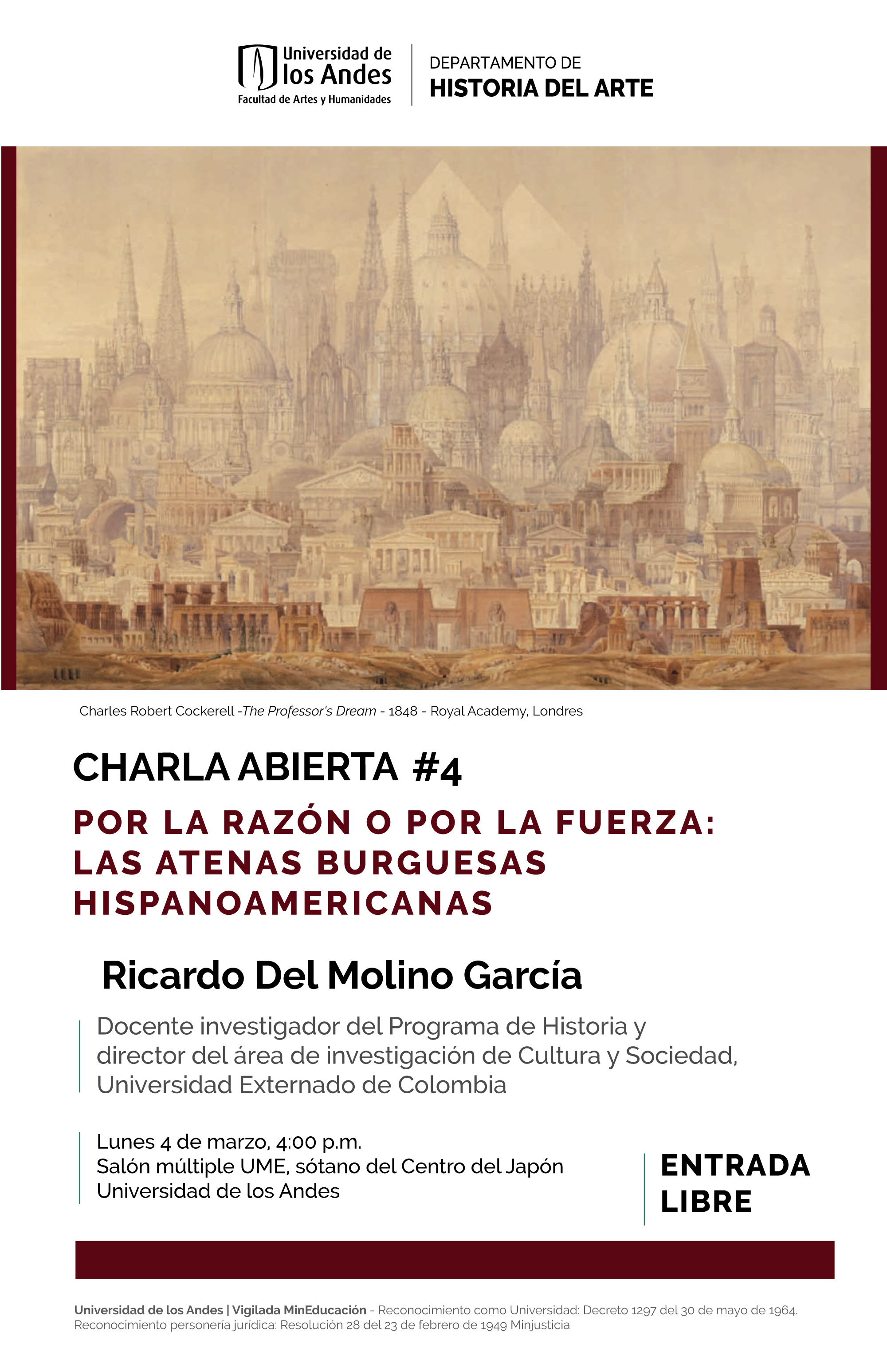 Por la razón o por la fuerza: Las Atenas burguesas hispanoamericanas
