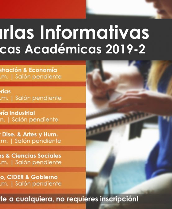Charlas informativas Prácticas Académicas 2019-2