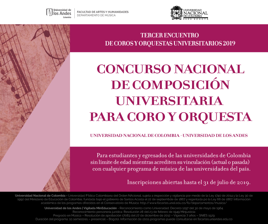 Para estudiantes y egresados de universidades de Colombia. Abierto hasta el 31 de julio del 2019.