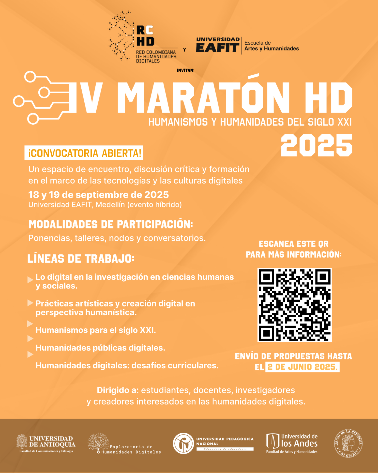 Envíe sus proyectos hasta el 2 de junio de 2025
