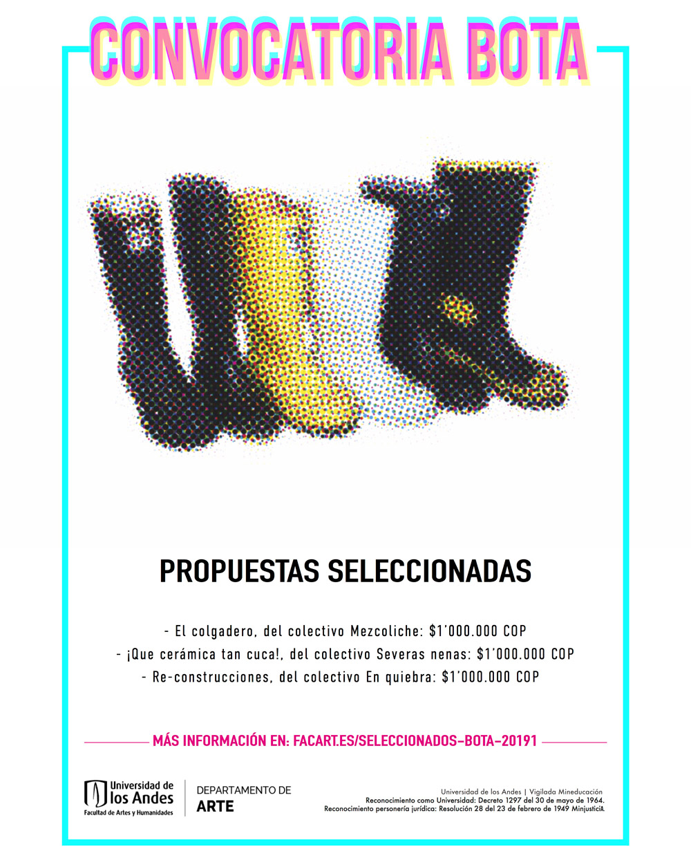 La convocatoria Bota destina hasta tres millones de pesos para financiar proyectos estudiantiles.
