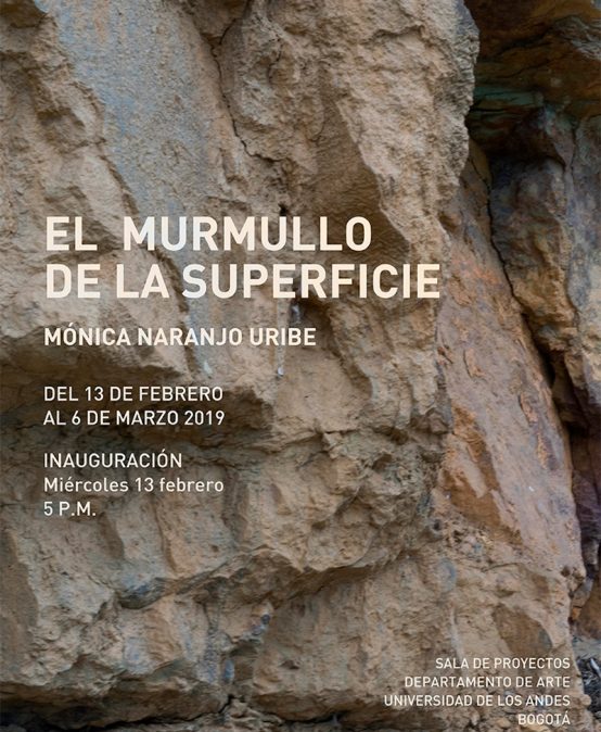 Exposición El murmullo de la superficie