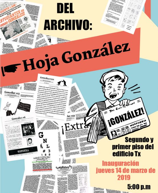 Inauguración exposición del archivo Hoja González