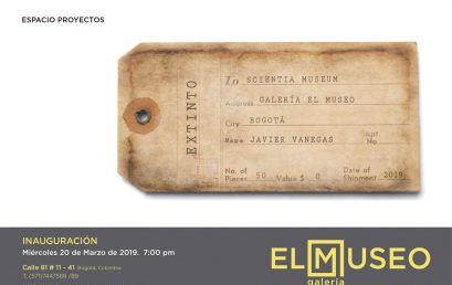 Exposición Extinto de Javier Vanegas
