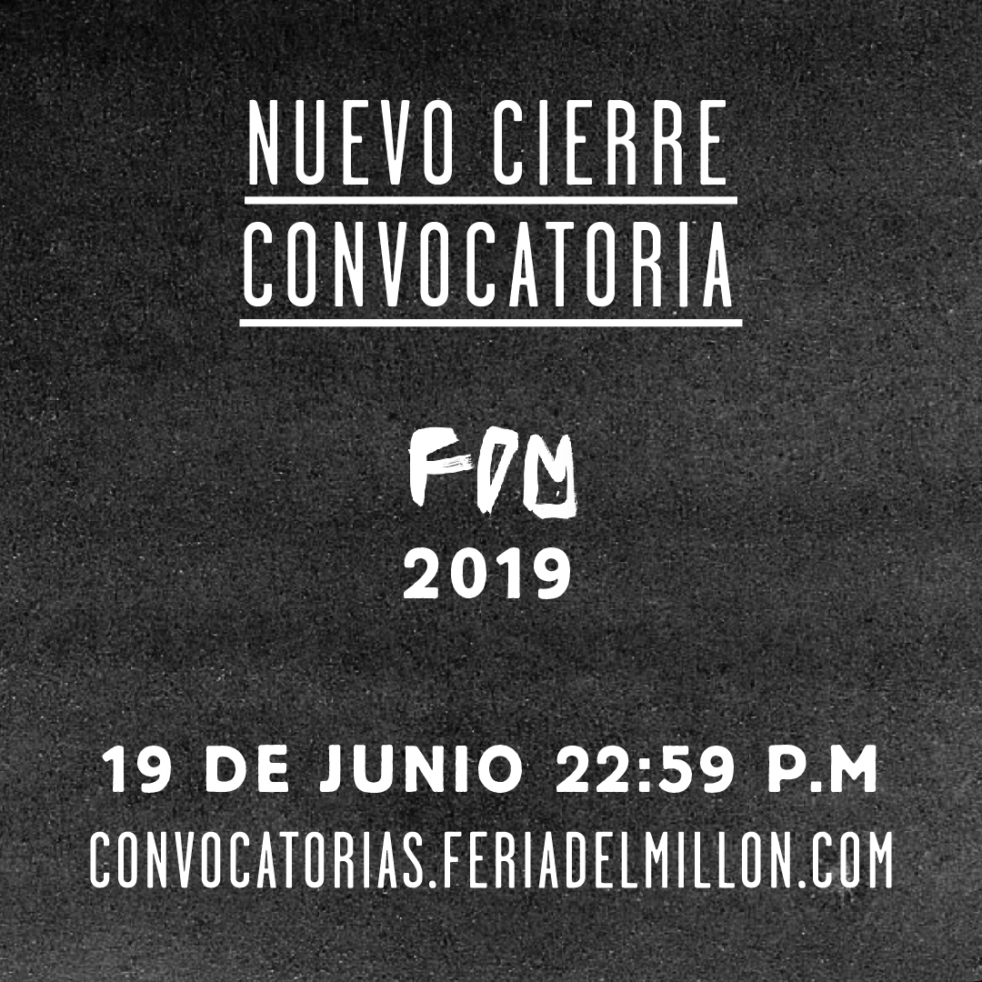 La convocatoria estará abierta hasta el 4 de junio de 2019.
