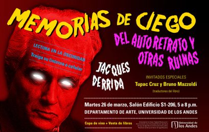 Memorias de ciego. Del autorretrato y otras ruinas