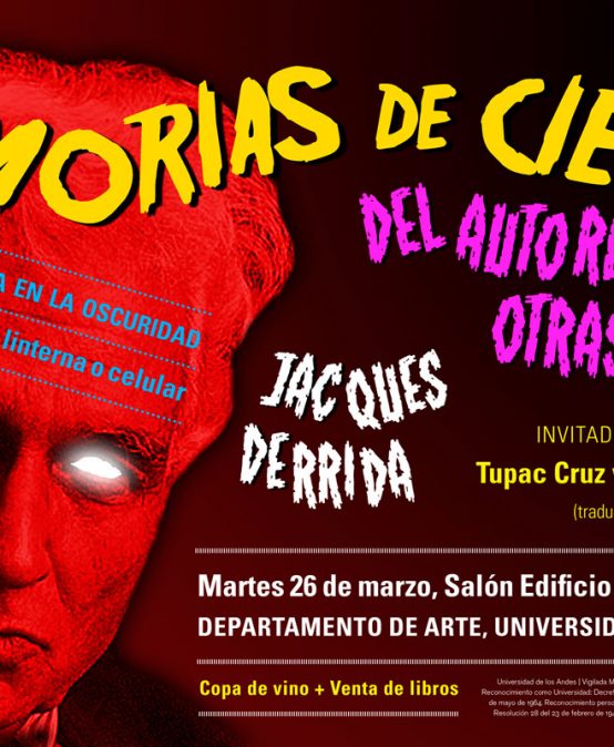 Memorias de ciego. Del autorretrato y otras ruinas