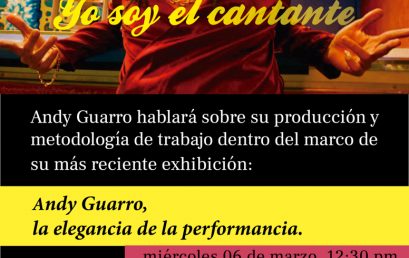 Charla Yo soy el cantante de Andy Guarro