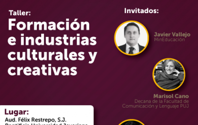 Taller Formación e Industrias Creativas