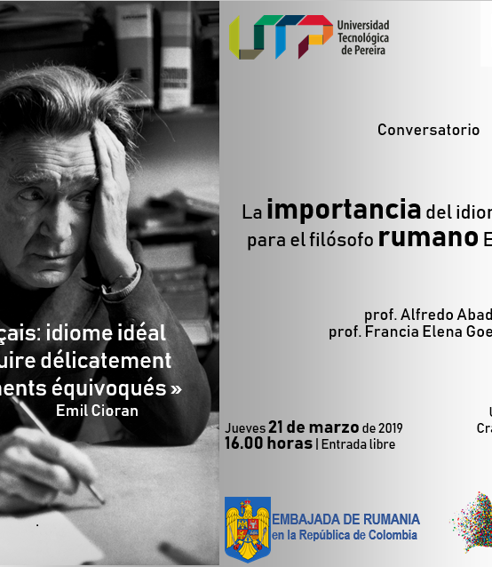 Conferencia: La importancia del idioma francés para el filósofo rumano Emil Cioran