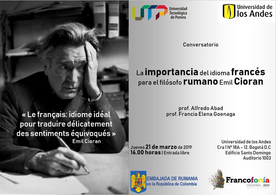 Conversatorio Sobre Cioran con Francia Goenaga