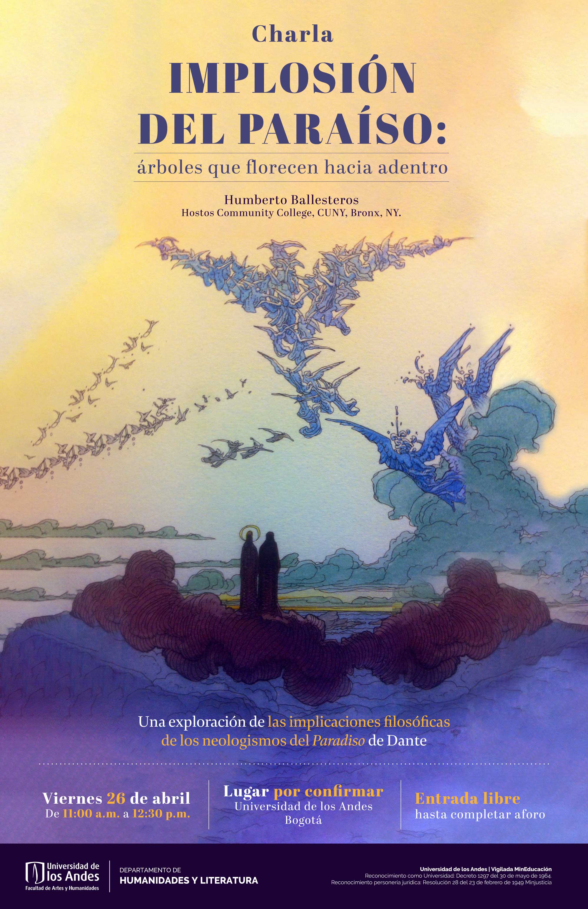 Charla Implosión del paraíso