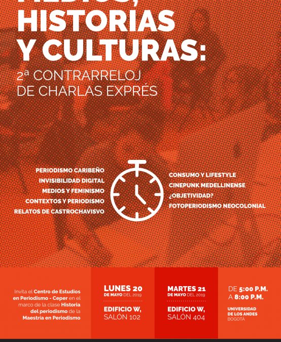 Medios, historias y culturas: 2ª contrarreloj de charlas express