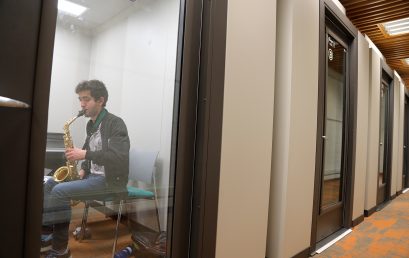 Nuevas cabinas de estudio para el Departamento de Música