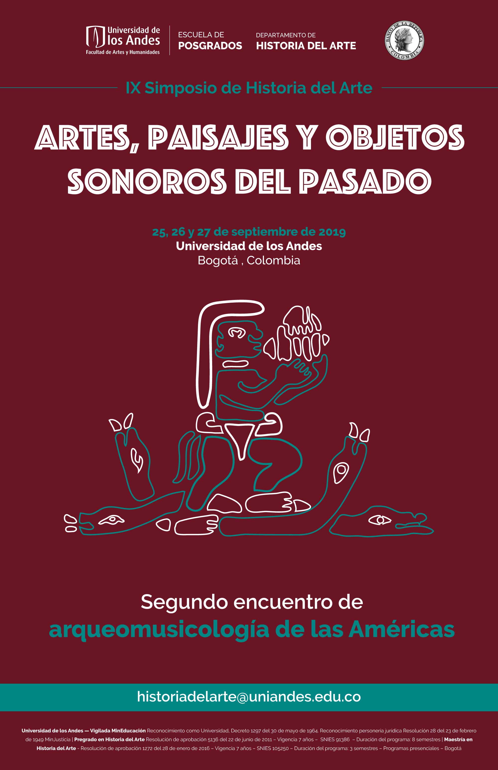 Tercera circular: Segundo encuentro de arqueomusicología de las Américas