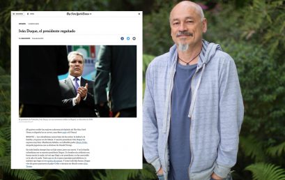 New York Times en español publica columna del profesor Ómar Rincón