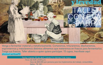 Taller de fermentos y levedad con Eva Parra
