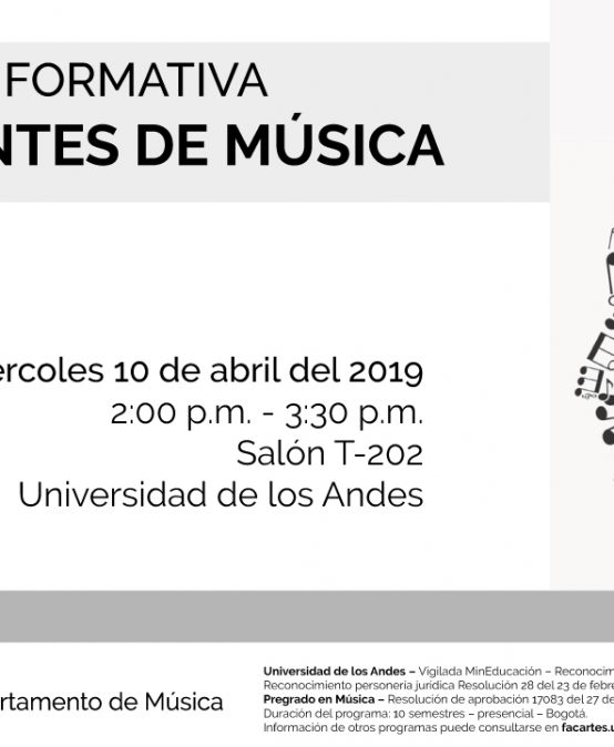 Reunión informativa: Estudiantes de Música