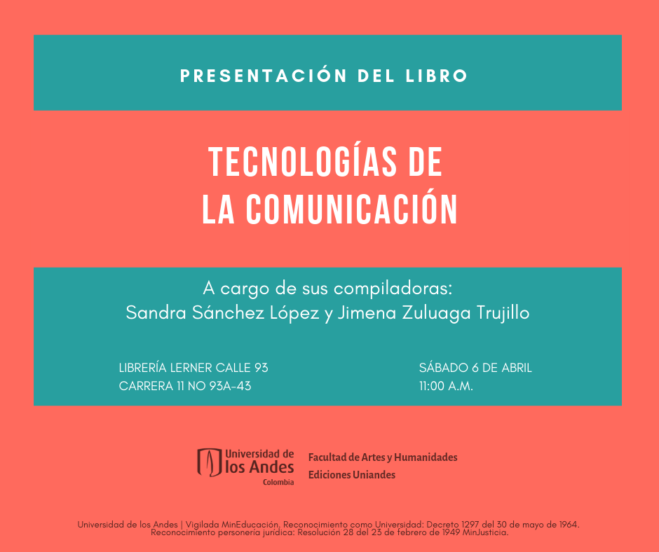 Lanzamiento libro Tecnologías de la comunicación