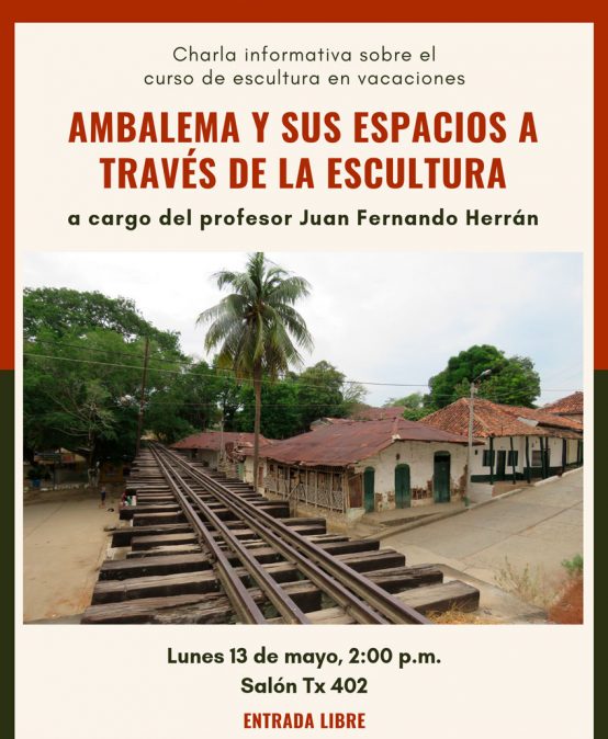 Charla informativa sobre curso de escultura en vacaciones