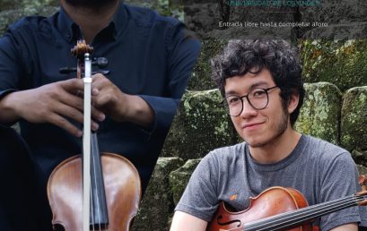 Concierto de mitad de carrera de John Jerez (violín) y Felipe Guarín (viola)