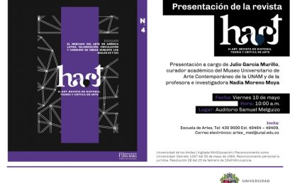 Presentación de la revista H-ART
