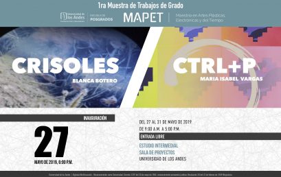1ra muestra de trabajos de grado MAPET
