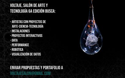 Convocatoria Voltaje, salón de arte y tecnología